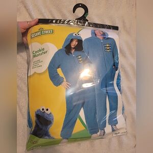 Adult L/XL cookie monster costume